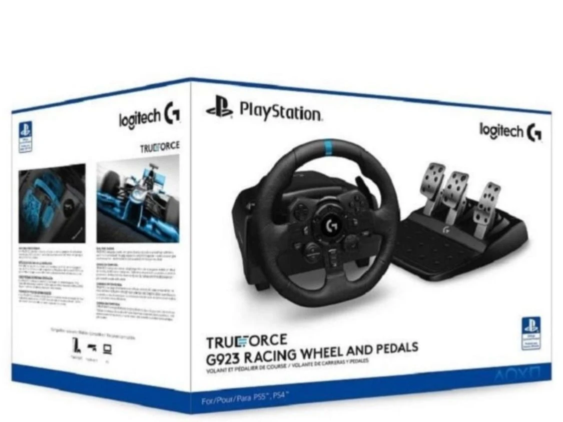 Logitech G923 Raching Wheel And Pedals