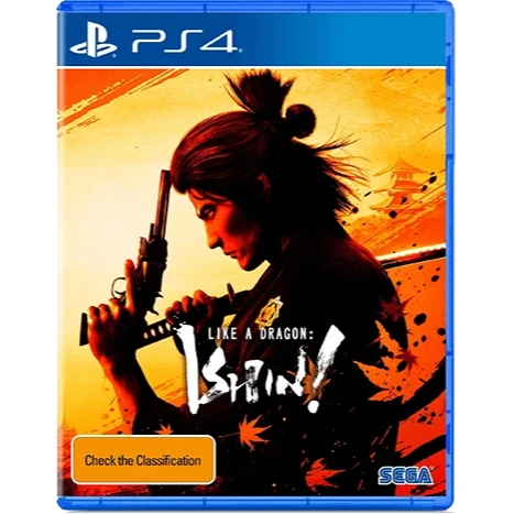 PS4 LIKE A DRAGON ISHIN